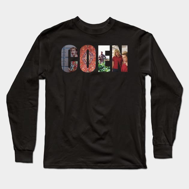 Coen Brothers - Comedy Long Sleeve T-Shirt by @johnnehill